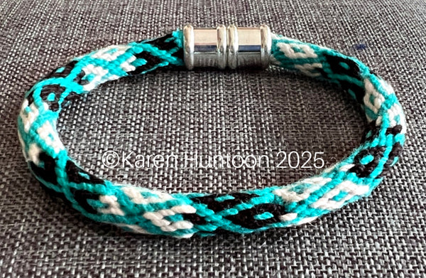 き*こ様 Gunda Galaxy 10 bracelet CountinuousDiamondBraceletBlac