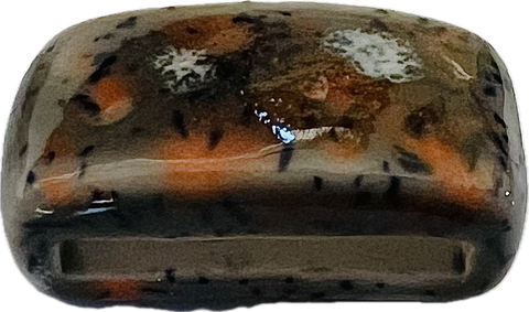 Bar Slide Bead - Halloween Confetti (1 per pkg)