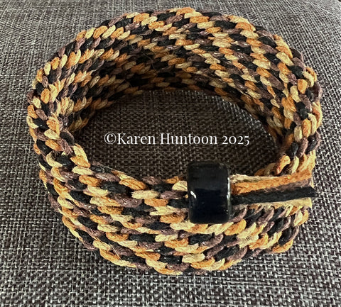 "It's A Wrap Bracelet Kit - Caramel, Khaki, Chocolate & Black"
