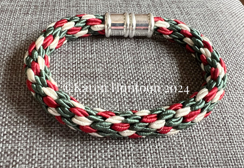 *8-strand Kongoh Gumi Luxury Italian Soutache Bracelet Kit - #16