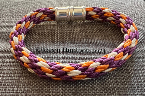 *8-strand Kongoh Gumi Luxury Italian Soutache Bracelet Kit - #4