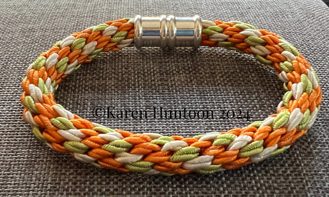 *8-strand Kongoh Gumi Luxury Italian Soutache Bracelet Kit - #9