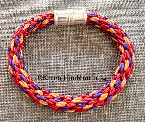 *8-strand Kongoh Gumi Luxury Italian Soutache Bracelet Kit - #7