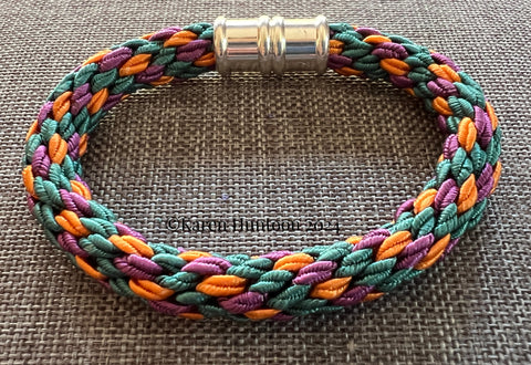 *8-strand Kongoh Gumi Luxury Italian Soutache Bracelet Kit - #2