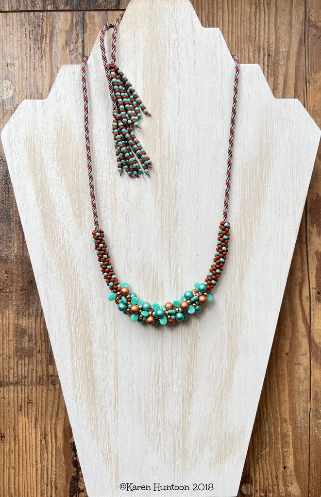 Kumihimo Beaded Necklace Kit