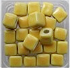 Porcelain Box Beads - Yellow