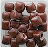 Porcelain Box Beads - Cocoa