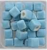 Porcelain Box Beads - Aqua