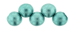 Bauble Beads, 6mm Top Drilled - Saturated Metallic Island Paradise