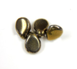 Pip Beads (≈ 85 beads) - Antique Bronze