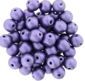 Bauble Beads, 6mm Top Drilled - Orchid