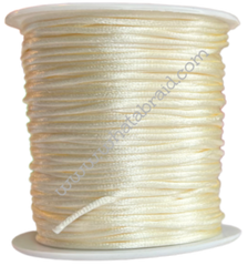 Kumihimo Nylon Satin Cord  - 5, 10, 15 yards (click dropdown arrow for lengths)